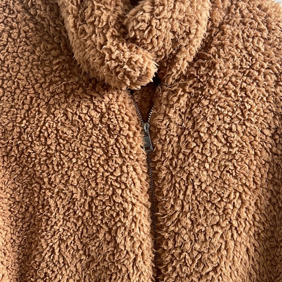 Comeon Shaggy Teddy Bear Jacket - Picture 5 of 10